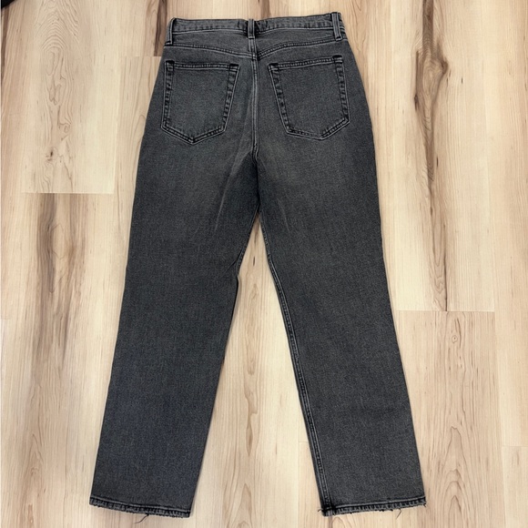 Abercrombie & Fitch Ultra High Rise Ankle Straight Jeans Size 29 Regular - Picture 5 of 5